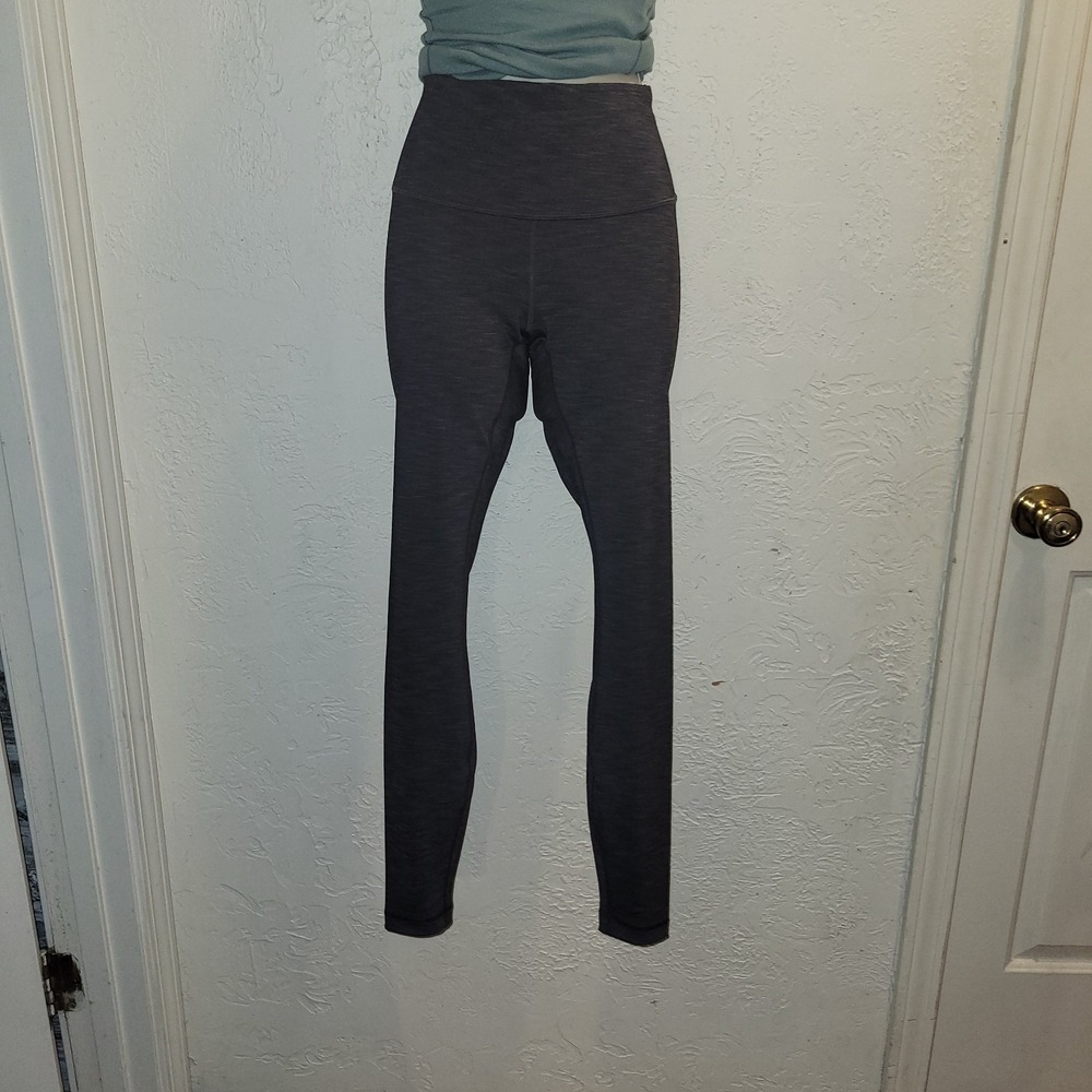 Lululemon Align High-Rise Leggings Heathered Grey Size 4 NWOT